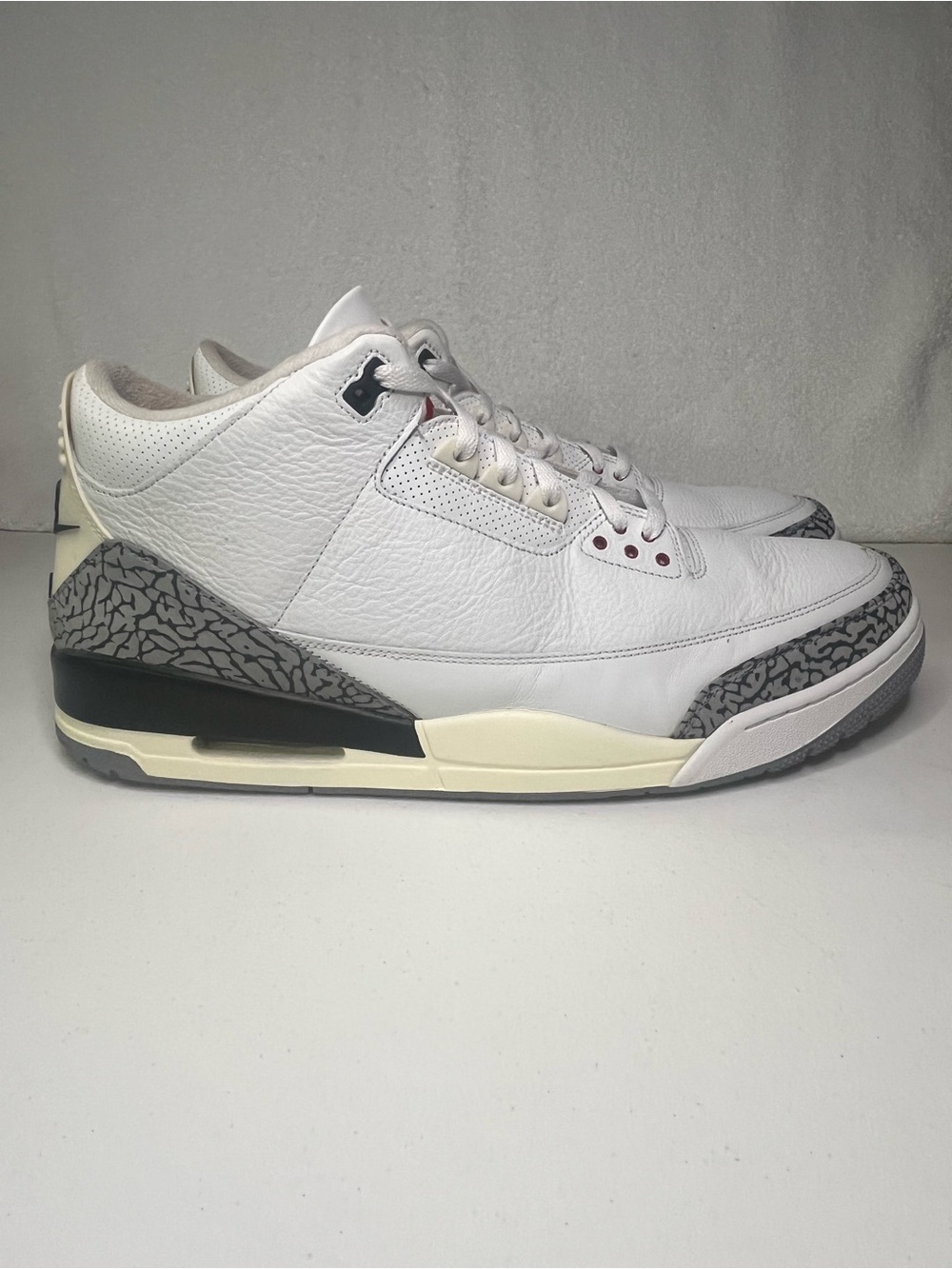 Nike Air Jordan 3 Retro White Cement Reimagined Size 18